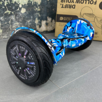 Гіроборд, гіроскутер 2025 SMART BALANCE U10 Turbo Синій Камуфляж