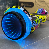 Гироборд, гироскутер 2025 SMART BALANCE U6 Infinity Max Желтый Графити