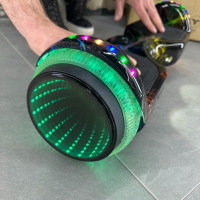Гіроборд, гіроскутер 2025 SMART BALANCE U6 Infinity Max Кольорова Блискавка
