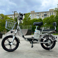  Грузовой электровелосипед Minako V.12 LUX 18" 600 W 60V 21 Ah (модель 2023 года) с усиленным аккумулятором