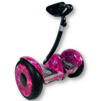 Гироскутер Segway Xiaomi Ninebot Mini Гироборд С Ручкой Фиолетовый космос