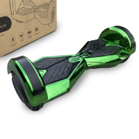 Гироборд Гироскутер Smart Balance 8' Зеленый Хром