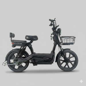 Електровелосипед EVOBIKE ATLAS MAX Black 800W 60V 20Ah | з PAS системою, з кошиком та сидінням для іншого пасажира