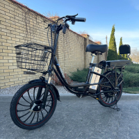 Електровелосипед Green Giant U18 Eco 20 дюймів (600 W 60 V 26 Ан)  Чорний