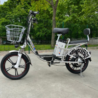 Електровелосипед Green Giant U18 Eco (600 W 48 V 25 Ан) Хром