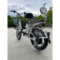 Электровелосипед Green Giant U18 Eco (600 W 48 V 30 Ан) Хром