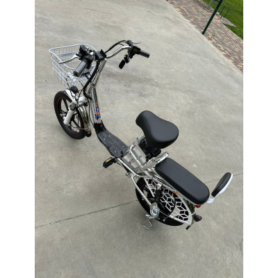 Електровелосипед Green Giant U18 Eco (600 W 48 V 18 Ан) Хром