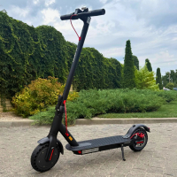 Электросамокат Kugoo M365 Pro (2025, 11Ah, 500W, чёрный, антипрокольные колёса)