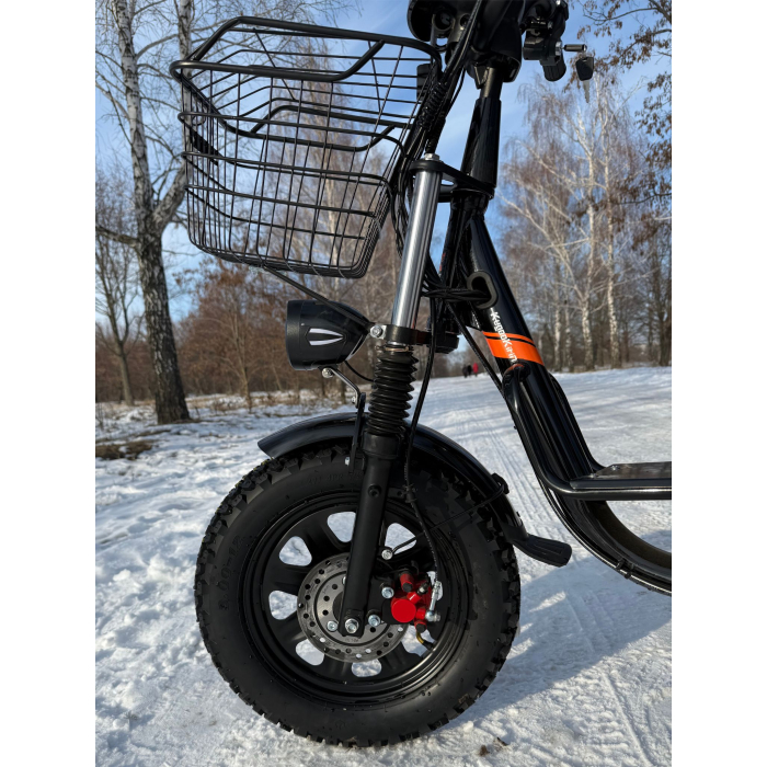 Електровелосипед (електрофетбайк) KUGOO Kirin V3 PRO Off-road на зимовій шипованій резині
