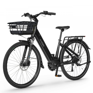 New 2026 Електровелосипед EVOBIKE Vivo N1 Black 600W 48V 13Ah — сучасний міський електровелосипед з великими 26-дюймовими колесами, PAS-системою