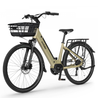 New 2026 Електровелосипед EVOBIKE Vivo N1 оливковий 600W 48V 13Ah — сучасний міський електровелосипед з великими 26-дюймовими колесами, PAS-системою