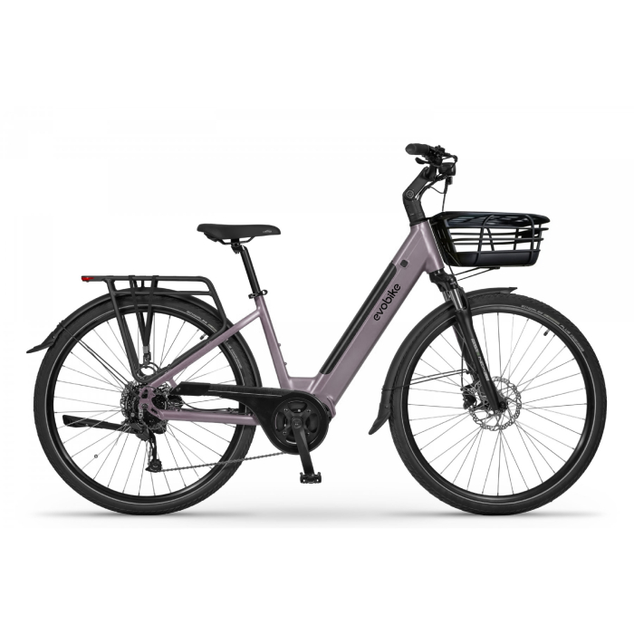 New 2026 Електровелосипед EVOBIKE Vivo N1 Графіт 600W 48V 13Ah — сучасний міський електровелосипед з великими 26-дюймовими колесами, PAS-системою