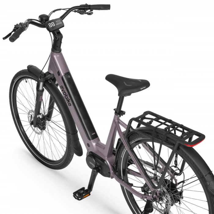 New 2026 Електровелосипед EVOBIKE Vivo N1 Графіт 600W 48V 13Ah — сучасний міський електровелосипед з великими 26-дюймовими колесами, PAS-системою