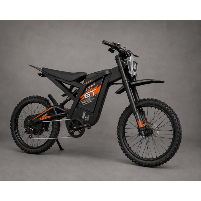 Електровелосипед OUXI GT-2000 2000W 48V 30Ah — потужний з акумулятором 30Ah, 19" колесами, подвійною підвіскою, гідравлічними гальмами, Shimano 7 швидкостей, NFC, LED-фарами та поворотниками, до 60 км/год
