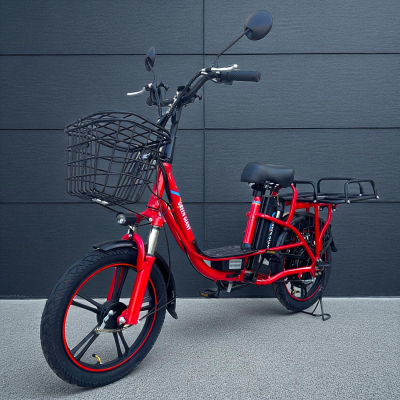 Електровелосипед Green Giant U18 Eco 20 дюймів (600 W 48 V 15 Ан) Червоний
