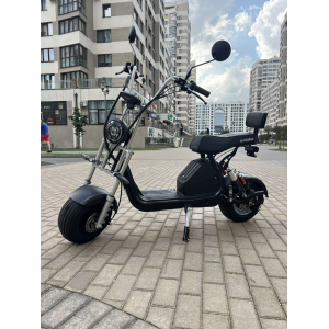 Електровелосипед EVOBIKE Spark X2  Чорний | 2000W | 48V 21Ah | CityCoco | безкамерні колеса 15×6