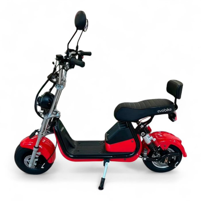 Електровелосипед EVOBIKE Spark X2  Червоний | 2000W | 48V 21Ah | CityCoco | безкамерні колеса 15×6