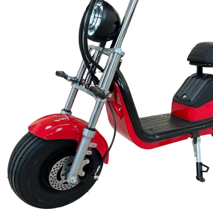 Електровелосипед EVOBIKE Spark X2  Червоний | 2000W | 48V 21Ah | CityCoco | безкамерні колеса 15×6