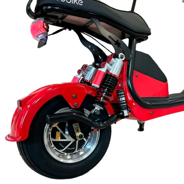 Електровелосипед EVOBIKE Spark X2  Червоний | 2000W | 48V 21Ah | CityCoco | безкамерні колеса 15×6