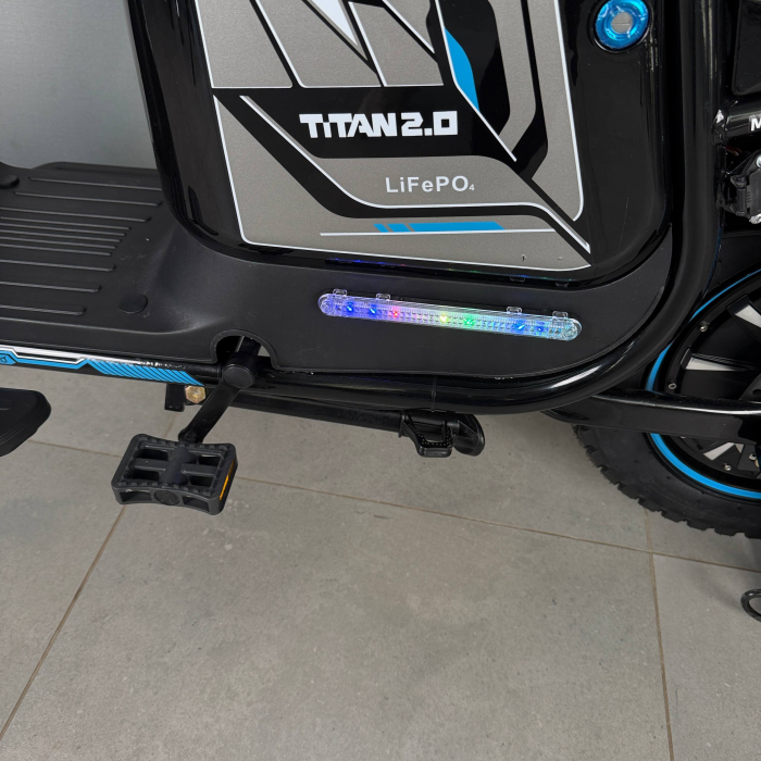 NEW Электровелосипед Minako Titan 2.0 2000W 60V 35Ah — мощный электровелосипед для города, села и бездорожья