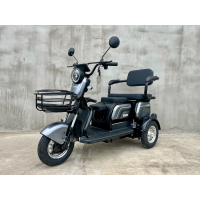 Электроскутер EVOBIKE Luna TRIO | 60V Li-ion 23Ah 1200W |Графит электротрайк трехколесный, для людей пожилого возраста 