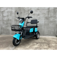 Електроскутер EVOBIKE Luna TRIO | 60V Li-ion 23Ah 1200W | бірюзовий електротрайк трехколісний, для людей похилого віку