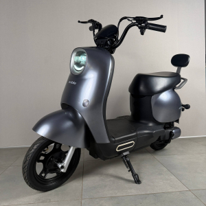 EVOBIKE UNO Graphene 600W 48V 20Ah графіт — міський електровелосипед із графеновим акумулятором, двомісний, LED-дисплей, подвійна амортизація, до 35 км/год, сигналізація, поворотники