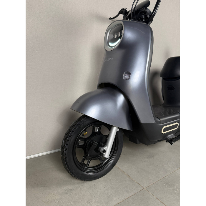 EVOBIKE UNO Graphene 600W 48V 20Ah графіт — міський електровелосипед із графеновим акумулятором, двомісний, LED-дисплей, подвійна амортизація, до 35 км/год, сигналізація, поворотники
