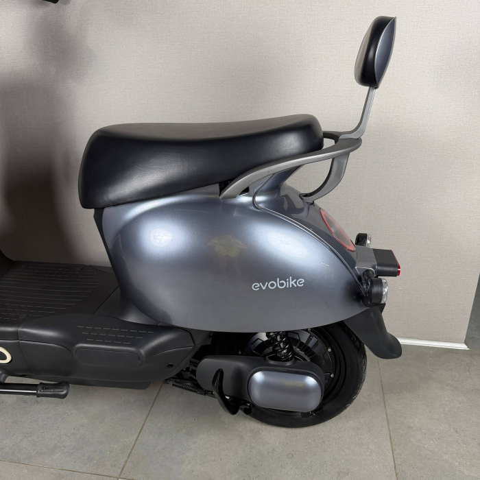 EVOBIKE UNO Graphene 600W 48V 20Ah графіт — міський електровелосипед із графеновим акумулятором, двомісний, LED-дисплей, подвійна амортизація, до 35 км/год, сигналізація, поворотники
