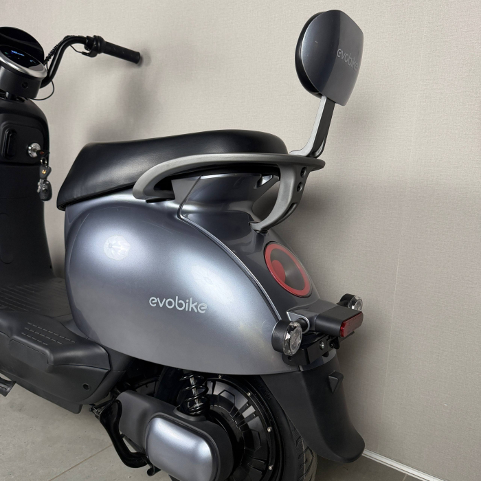 EVOBIKE UNO Graphene 600W 48V 20Ah графіт — міський електровелосипед із графеновим акумулятором, двомісний, LED-дисплей, подвійна амортизація, до 35 км/год, сигналізація, поворотники