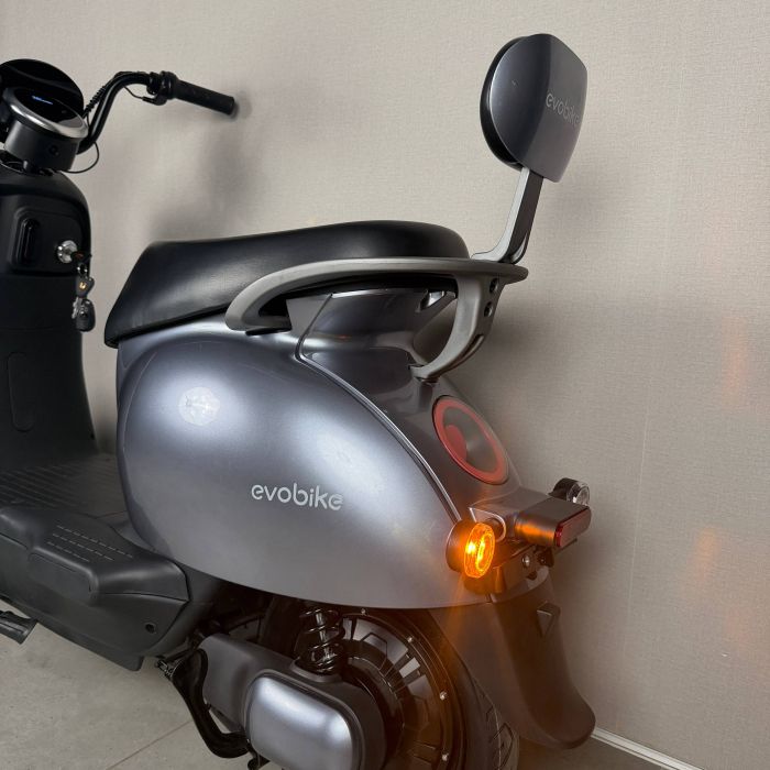 EVOBIKE UNO Graphene 600W 48V 20Ah графіт — міський електровелосипед із графеновим акумулятором, двомісний, LED-дисплей, подвійна амортизація, до 35 км/год, сигналізація, поворотники
