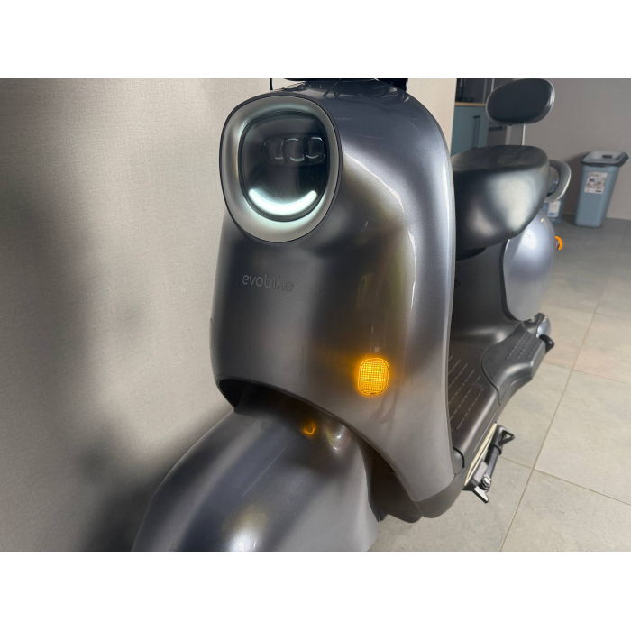 EVOBIKE UNO Graphene 600W 48V 20Ah графіт — міський електровелосипед із графеновим акумулятором, двомісний, LED-дисплей, подвійна амортизація, до 35 км/год, сигналізація, поворотники