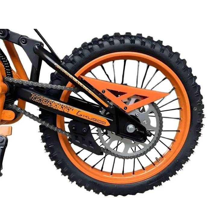 New Електричний Off-Road велосипед KUGOO Wish 02 Pro 2026 2500W 60V 27Ah — потужний позашляховий електровелосипед з колесами 19"/17", гідравлічною підвіскою та Li-Ion акумулятором