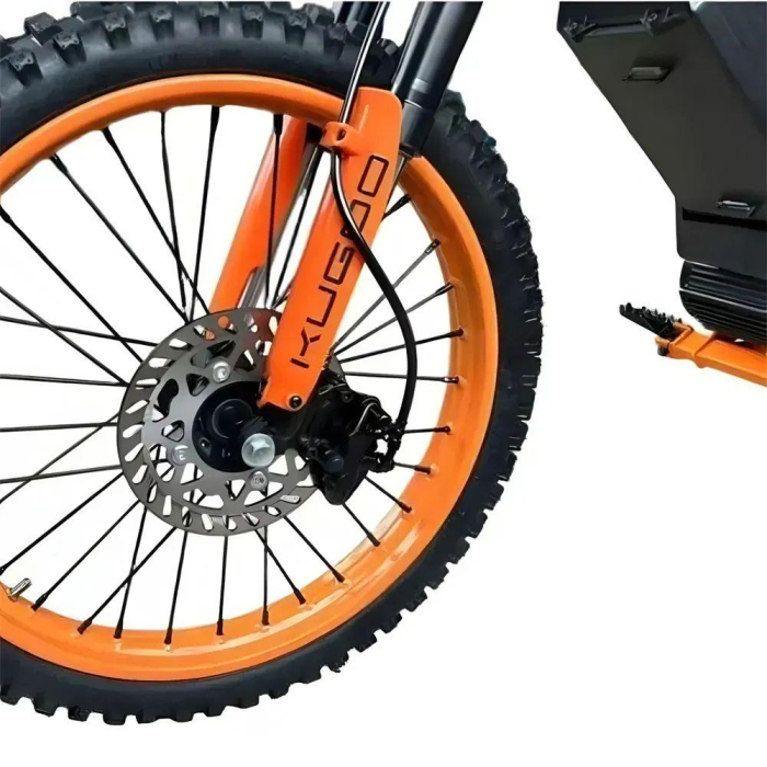 New Електричний Off-Road велосипед KUGOO Wish 02 Pro 2026 2500W 60V 27Ah — потужний позашляховий електровелосипед з колесами 19"/17", гідравлічною підвіскою та Li-Ion акумулятором