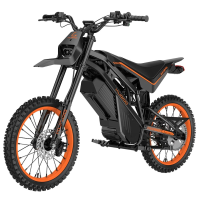 New Электрический Off-Road велосипед KUGOO Wish 02 Pro 2026 2500W 60V 27Ah black — мощный внедорожный электровелосипед с колесами 19"/17", гидравлической подвеской и Li-Ion аккумулятором