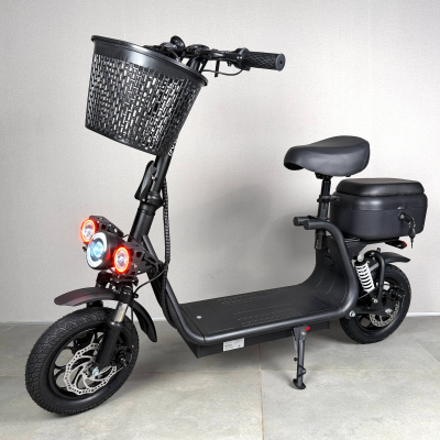 New 2026 Електросамокат EVOBIKE Zen U12 15Ah 800W з сидінням та посиленою корзиною +Кофра