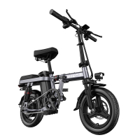 Электровелосипед Engwe T14 (350 Вт, 10 А/ч, 48 в, 25 км/час), колеса 14", серый